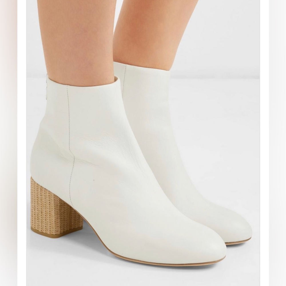 rag & bone White Ankle Boots